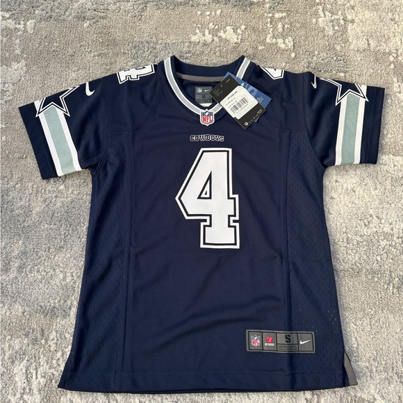 Youth Nike Dallas Cowboys Dak Prescott Jersey Size Small NWT - Picture 3 of 7